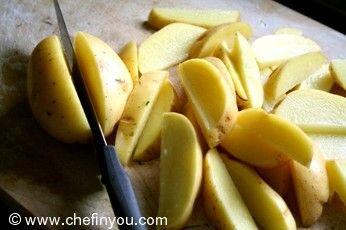 Patates sto Fourno (Greek Garlic Lemon Potatoes ) Recipe