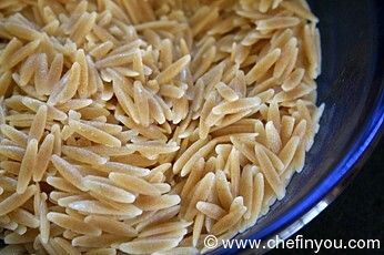 Herbed Wheat Orzo Pilaf Recipe