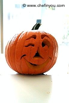 How to carve pumpkin with templates/stencils