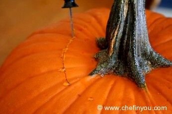 How to carve pumpkin with templates/stencils