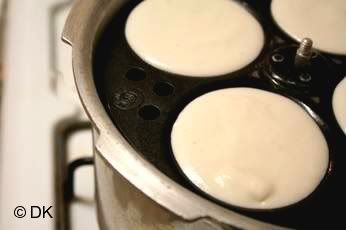 South Indian Idlis - Soft and fluffy