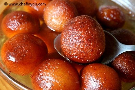 How to make Indian Gulab Jamun Recipe