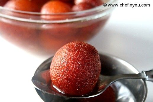 How to make Indian Gulab Jamun Recipe