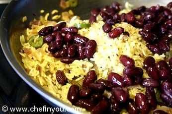 Kidney Beans and Rice Recipe (Rajma Chawal)