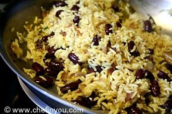 Kidney Beans and Rice Recipe (Rajma Chawal)