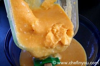 Homemade Indian Mango and Coconut Milk Icecream Recipe without Ice cream Maker