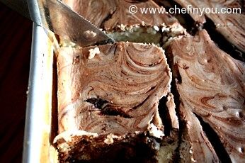 Low Calorie Marble chocolate cheesecake recipe