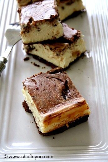 Low Calorie Marble chocolate cheesecake recipe