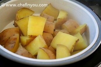 Sweet Mashed Potatoes with Goji Berries Recipe