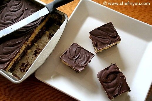 Classic Canadian Nanaimo Bars (cookies) Recipe