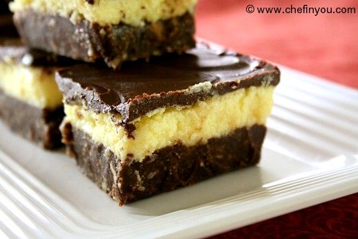 Classic Canadian Nanaimo Bars (cookies) Recipe