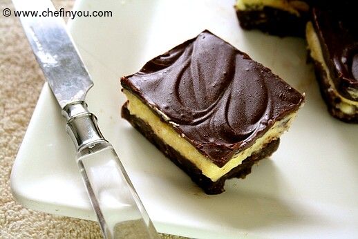 Classic Canadian Nanaimo Bars (cookies) Recipe