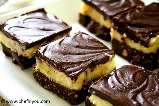 Nanaimo bar recipe healthy