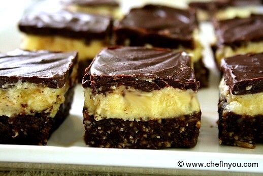 Classic Canadian Nanaimo Bars (cookies) Recipe