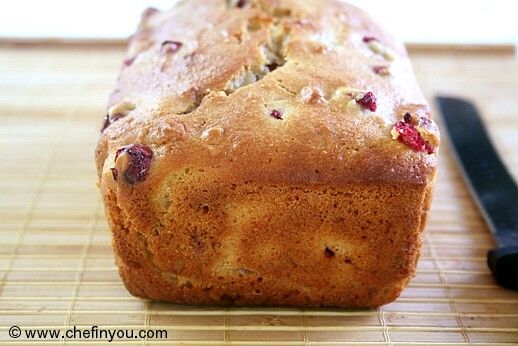 Fresh Cranberry and Orange Bread Recipe