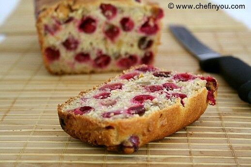 Fresh Cranberry and Orange Bread Recipe