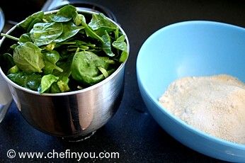 Indian Palak Paneer Paratha recipe (Spinach and Paneer Flatbread)