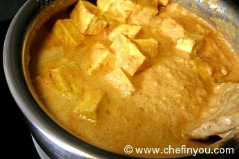 Paneer Butter Masala, Paneer Makhani, Shahi Paneer recipe