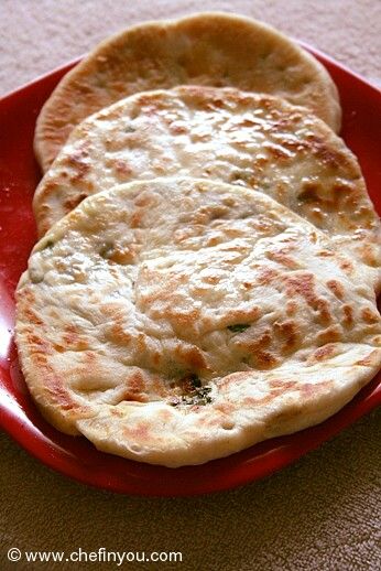 Onion Paneer Kulcha Recipe