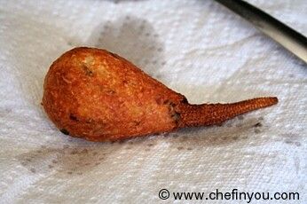 Indian Vegetarian Chicken Drumstick (Paneer Lollipop) Recipe