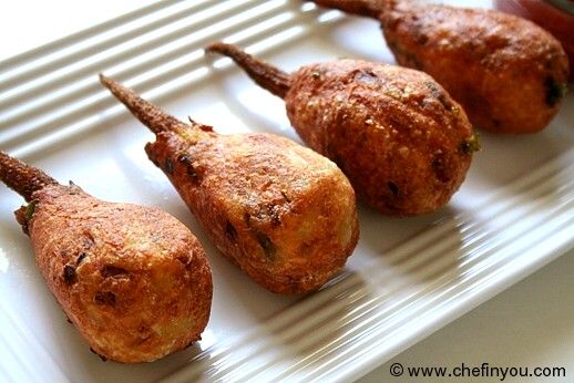 Indian Vegetarian Chicken Drumstick (Paneer Lollipop) Recipe