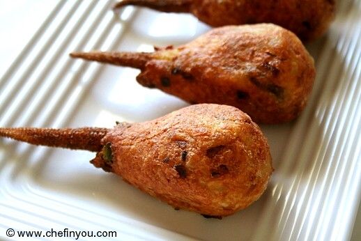 Indian Vegetarian Chicken Drumstick (Paneer Lollipop) Recipe