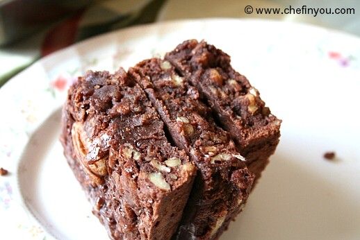 Easy Chocolate chip and Pecan brownies (Squares) Recipe