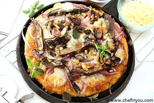 Iron Skillet Polenta Pizza (Gluten Free) Recipe