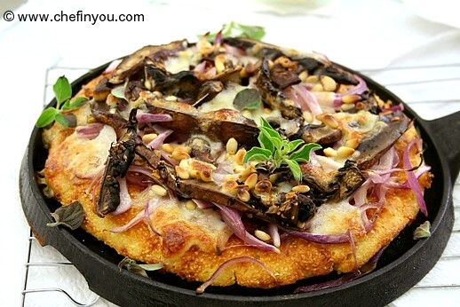 Iron Skillet Polenta Pizza (Gluten Free) Recipe
