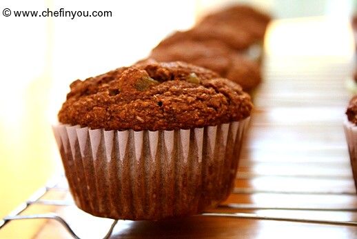 Healthy Pumpkin Bran Muffins