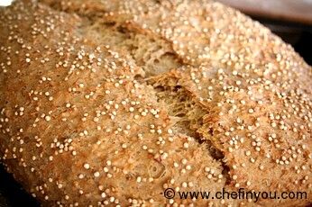 Whole grain Quinoa Bread recipe