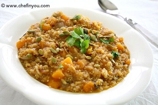 Butternut Squash and Quinoa Risotto Recipe