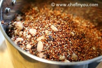 Indian Sprouted Ragi and Black eyed peas Cutlet recipe