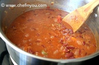 Punjabi Rajma Chawal Recipe (Kidney beans Curry Rice)