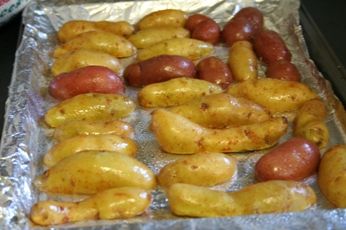 Oven roasted fingerling potatoes recipe