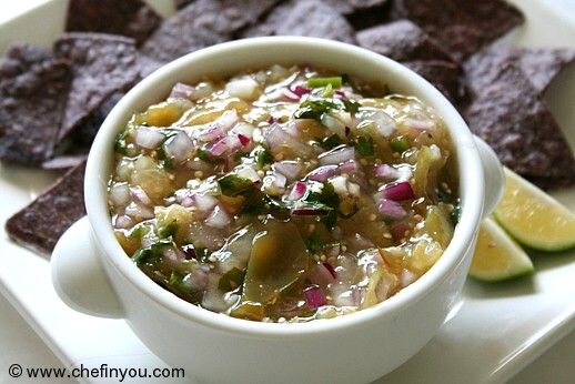 Mexican Tomatillo Salsa Verde (Green Sauce Recipe)