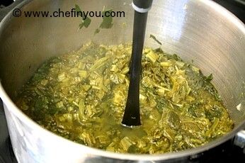 Sarson ka Saag Recipe ( Indian Mustard Leaves curry)