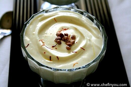 Shrikhand Recipe (Indian Sweet Greek Yogurt Dessert)