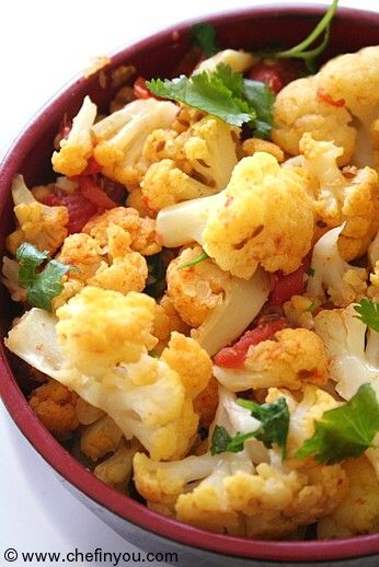 Easy Indian Styled Cauliflower Curry recipe