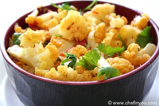 Easy Indian Styled Cauliflower Curry recipe