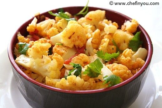 Easy Indian Styled Cauliflower Curry recipe