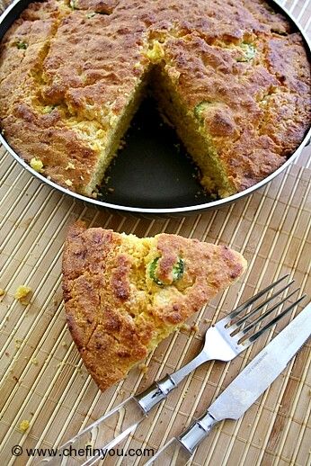 Moist Jalapeno Cheese Cornbread Recipe