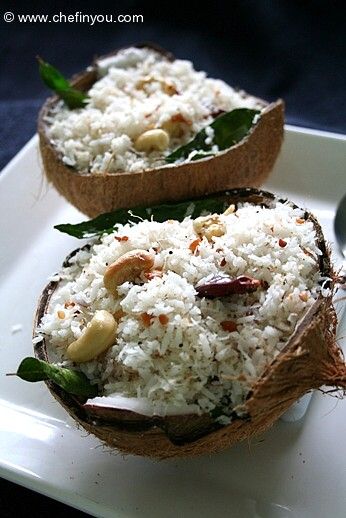 South Indian Coconut Rice recipe