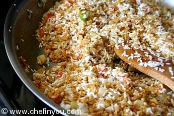 Nutrela Soya chunks Rice (Pulao) recipe