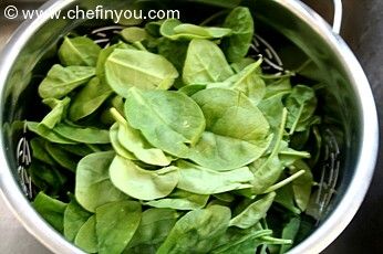 Easy Indian Spinach Raita (Yogurt Sauce) Recipe