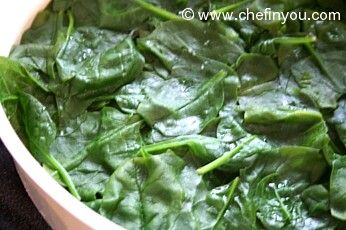 Easy Indian Spinach Raita (Yogurt Sauce) Recipe