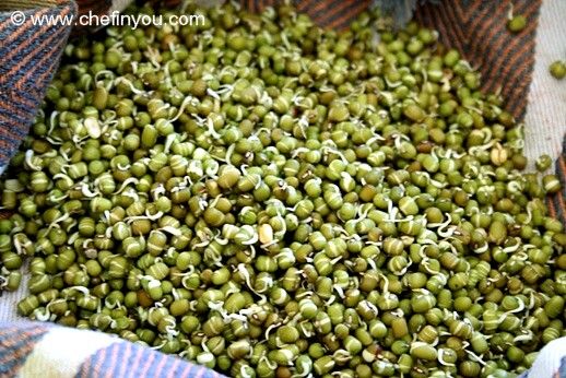 How to Sprout Mung Beans | Sprouted Mung beans Recipe