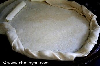 How to make Italian Stuffed Crust Pizza Recipe