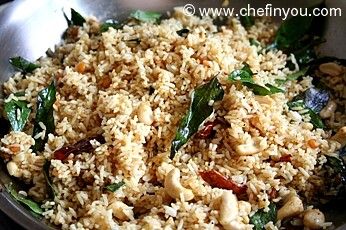 South Indian Tamarind Rice (Pulihora/Iyengar Puliyodharai) Recipe