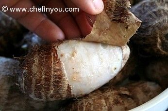 Indian Taro Root fry (Arbi, Colocasia,Cheppankizhangu) Recipe